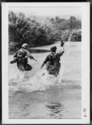 U.S. Soldiers Crossing the River, near Pham Thiet
