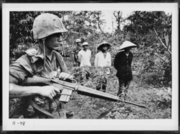 Villagers Taken in as Suspects of the Liberation Army of South Vietnam, Operation Coronado II