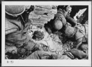 U.S. Soldier Buried in Rubble, Tet Offensive