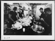 U.S. Soldiers Preparing Christmas Dinner, Pleiku