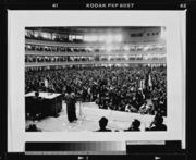 Nation-wide Parents' Association Meeting, Nihon University, from the series "Student Protests Against the 1970 Security Treaty Renewal"