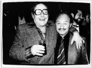 Tennessee Williams and Lester Perky, Producer 