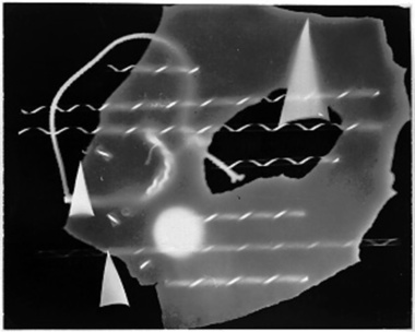 Photogram with Drinking Straw