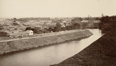 江戸の風景(江戸城壁から撮影)、写真アルバムの内 画像