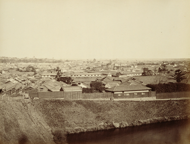 江戸の風景(江戸城壁から撮影)、写真アルバムの内 画像