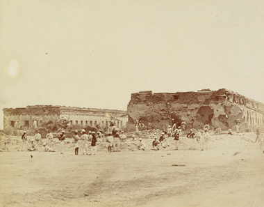 カウンポールのホイーラー将軍の野営地、インド