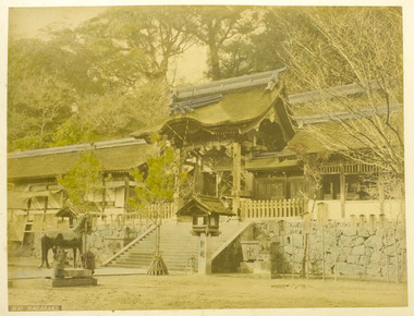 長崎（「横浜写真アルバム」の内） 画像