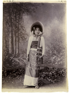 シャン族の女性、ビルマ 画像