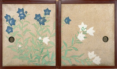 Chinese Bellflowers, from "Trees and Plants of the Four Seasons"