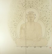 Central Figure of the Amitabha Triad, Jorakuji Temple,Yokosuka