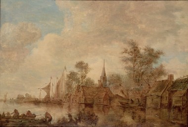オランダの運河 画像