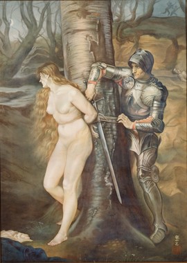 Copy of "The Knight Errant" (after Sir John Everett Millais)