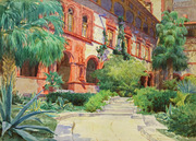 Courtyard of the Ponce de Leon Hotel