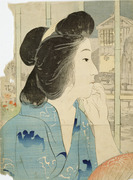 いで湯の夕べ『文芸倶楽部』第18巻第11号　口絵（博文館） 画像