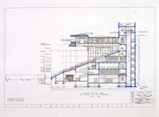 建築家JAY.H.MORGAN設計「GRAND STAND FOR NIPPON  RACE CLUB NEGISHI YOKOHAMA JAPAN」立面図 画像