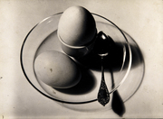 二つの卵（朝食） 画像