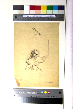 スフィンクス、裸婦 画像