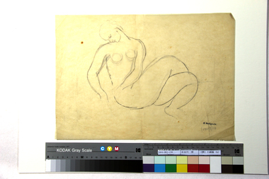 《夢》の画稿 (b) 画像