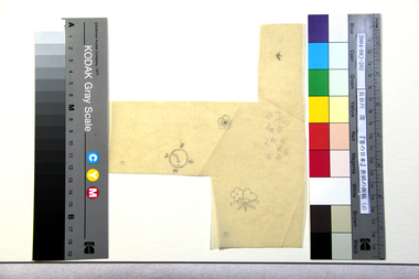 『昔の日本』表紙の画稿（d） 画像