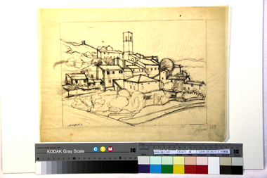 《ヴォルクスの村》の画稿（a） 画像