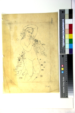 《フローラ》の画稿 画像