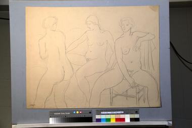 3人の裸婦 画像