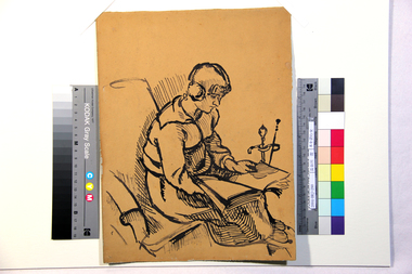 本を読む女 画像