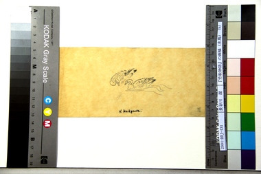 『竹取物語』の画稿（水鳥）（b） 画像