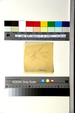 『竹取物語』の画稿（蜻蛉）（a） 画像