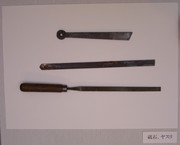 長谷川   潔  旧蔵　銅版画制作のためのヤスリ(3点) 画像