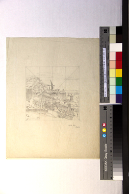 《レ・ボウの風景》別案の画稿（b） 画像