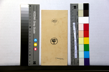 《マーク（角笛）》の画稿 画像