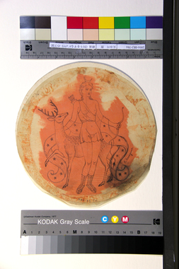 銀皿《狩りをするディアナ》の下図 画像