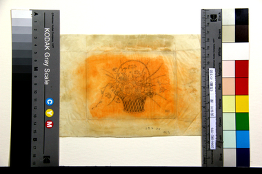 《花籠》の下図 画像