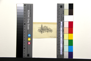 《トゥーレル城》の画稿（c） 画像