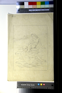 《青年》の画稿（b）