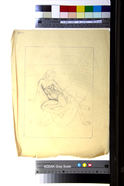 《青年》の画稿（c）