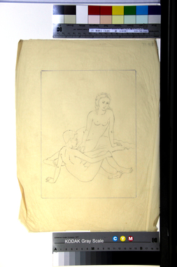 《青年》の画稿（d）