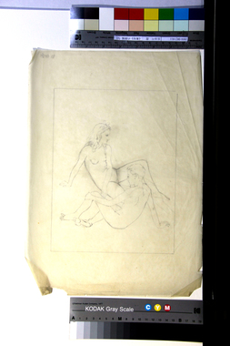 《青年》の画稿（e）