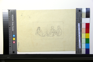 《青年》の画稿（h）