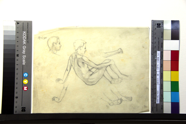 《青年》の画稿（r）