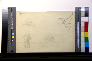 《青年》の画稿（u）