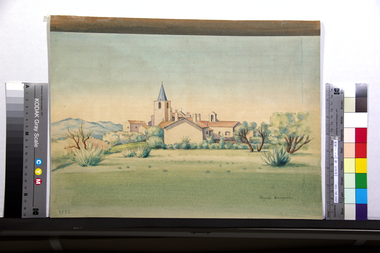 オーバーニュ風景