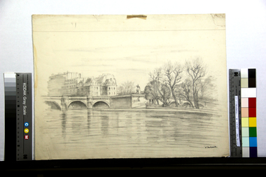 アンリ四世騎馬像とポン=ヌフ 画像