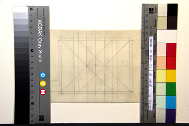 《火》の画稿（b）（構図線） 画像