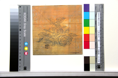 《薔薇》の下図 画像