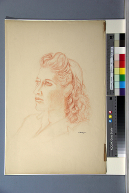 女の顔（b） 画像