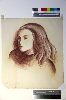 少女の胸像 画像