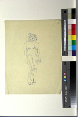 二人の裸婦 画像