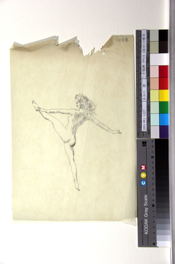 ピカソ版画《サロメ》(部分)の模写 画像